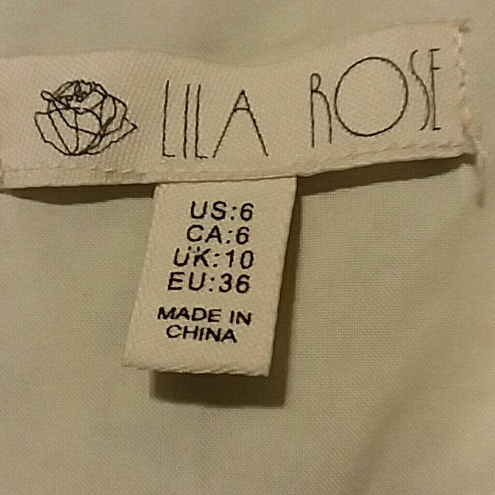 NWOT LILA ROSE DRESS - Picture 4 of 4